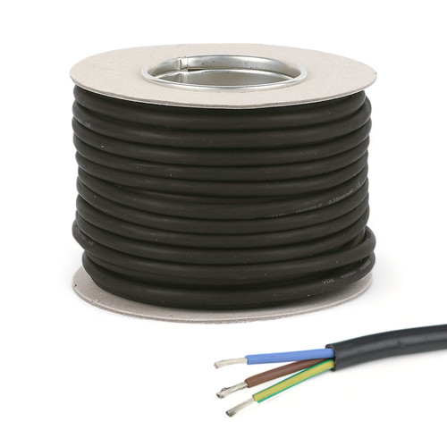 H07rn rubber cable 5mm - rubber,