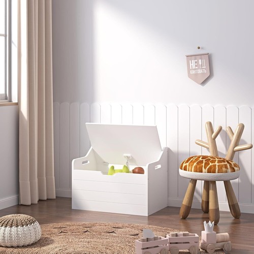 Wooden toy box - wooden, kids