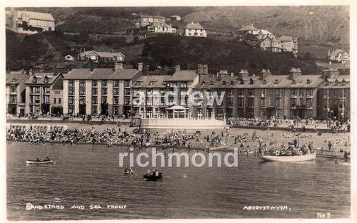 Aberystwyth bandstand sea - aberystwyth, &