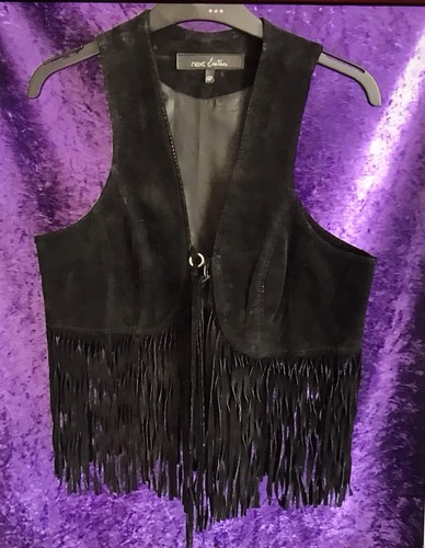 Next suede leather black - leather,