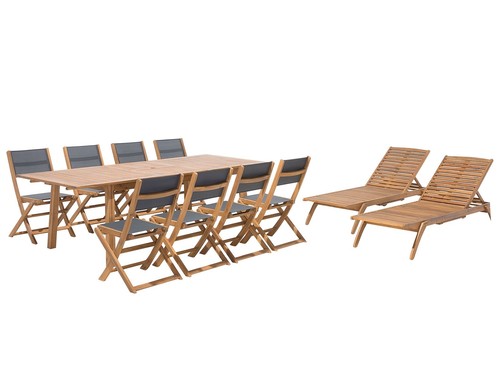 Dining set seater wood - wood, light