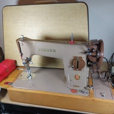 Singer 201k Sewing Machine Heavy Duty for Leather, Fabric, Canvas, Tested Works 