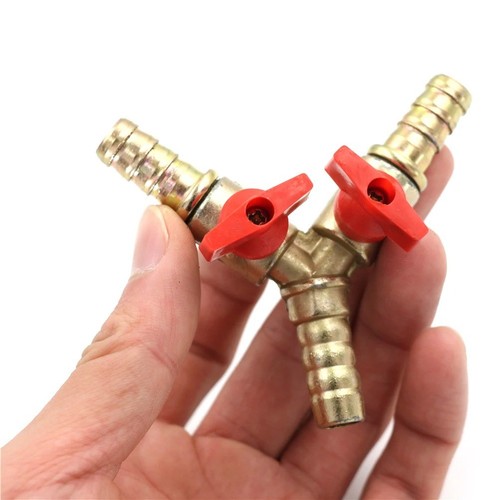 Way tee brass shut - tee,