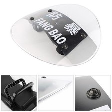 Anti-Riot Round Shield Circular Shield Police Tactical CS Campus Security Sports