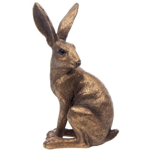 Leonardo resin bronzed sitting - bronzed,
