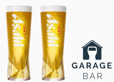 Set Of 2 Asahi Half Pint Beer