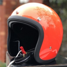 DOT ECE Approved Vintage Motorcycle Helmet Unisex Retro 500TX Fiberglass Helmet