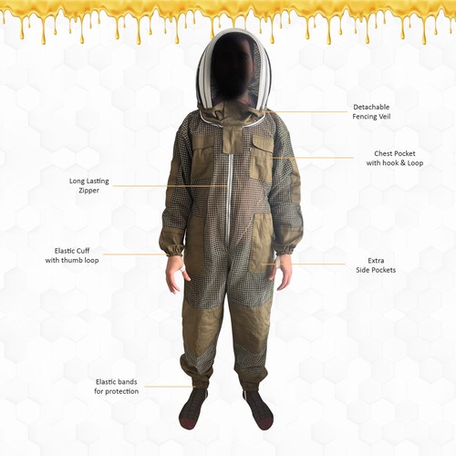 Beekeeping suit and - suit, gloves
