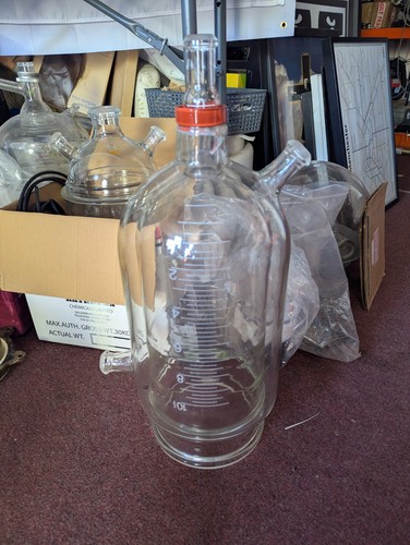 Huge 10l jacketed - 10l, reaction