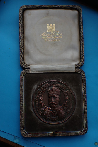 1910 1911 coronation - 1910, medal
