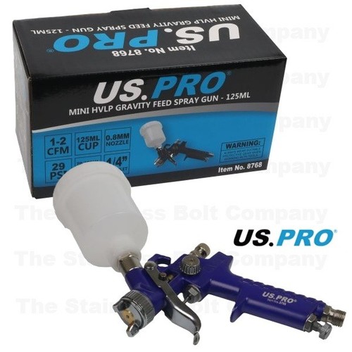 Pro mini hvlp gravity - gravity, feed
