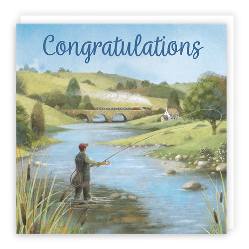 Congratulations card fly - card,