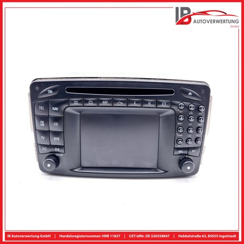 Sat nav radio a2038209689 - nav,