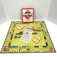 Waddingtons Monopoly Board Game Complete Vintage Original