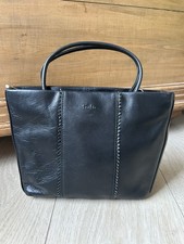 Tula Small Black Leather