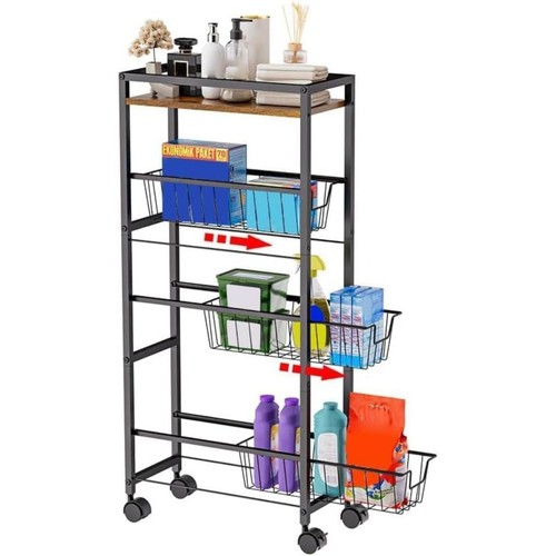 Tier slim kitchen storage - 4,