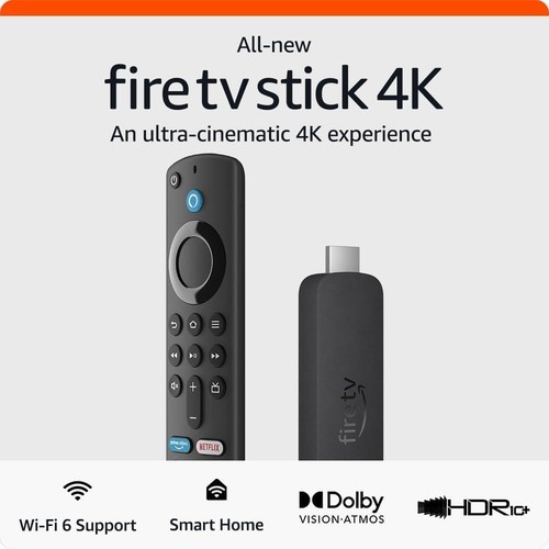 Amazon fire stick - 4k, hd