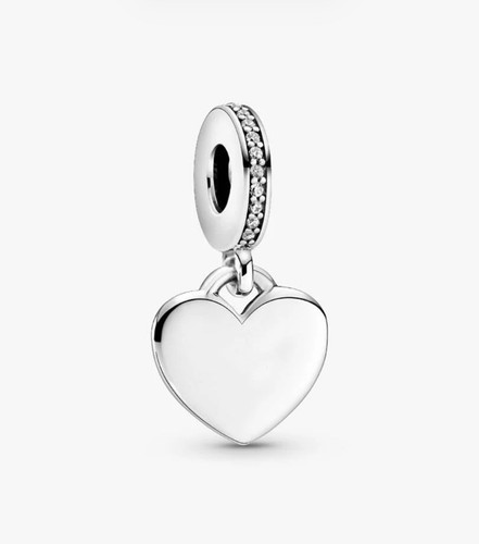 Pandora engravable heart - pandora,