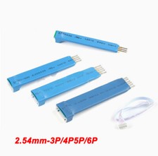 Handheld Pins Clamp Test Clip Jig Probe 2.54mm  STM Programmer 3/4/5/6Pin