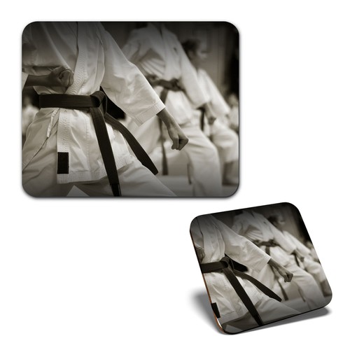 Mouse mat 1 square coaster - 1,