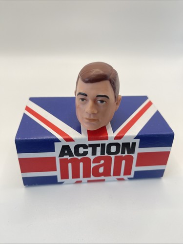 Vintage action man hard head - action,