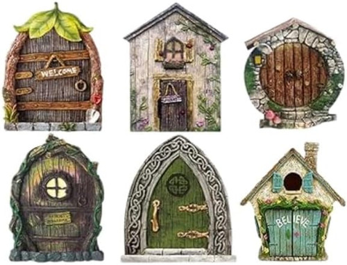 6pcs set fairy door - fairy,
