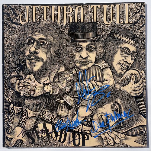Signed jethro tull - signed,