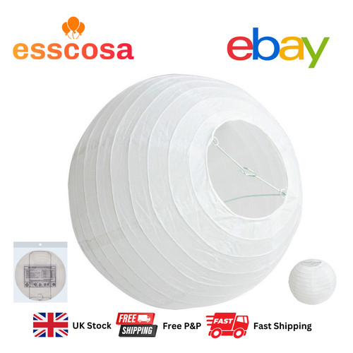 White paper lantern - 20, cm