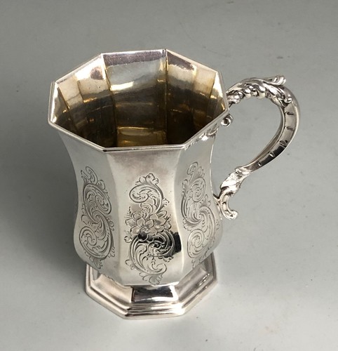 Victorian silver christening - silver,