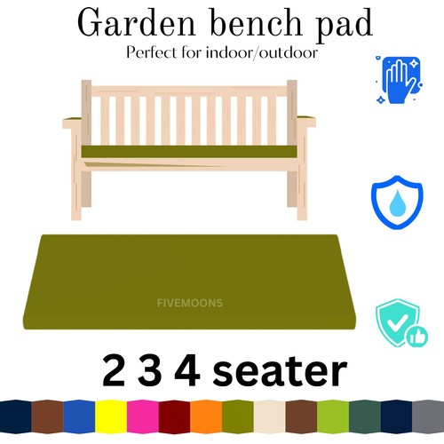 Outdoor garden bench - garden, foam