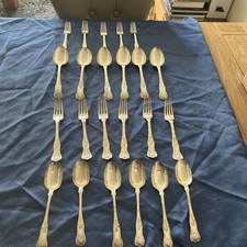 Cutlery Set Silver Plated EP Beautiful For Dinner  Table Set 23 PIECES 