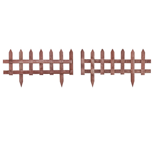 Pack wooden garden border - 12,