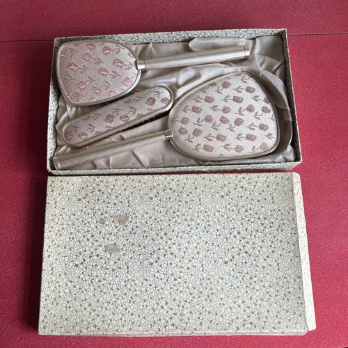 Vintage mirror hairbrush - vintage,