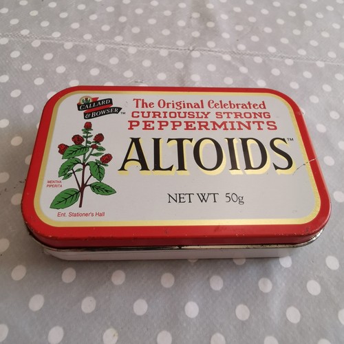 Vintage altoids peppermint tin - peppermint,