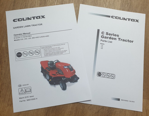 Countax ride mower c - on, b