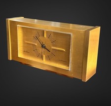 Mid Century C1970’s Seth Thomas Quality Heavy Large Shelf Mantle Clock Timepiece