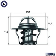 THERMOSTAT COOLANT TX 4 87D