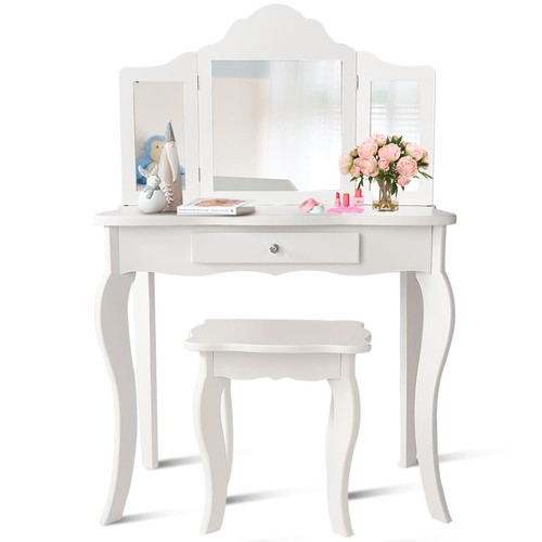 Kids vanity makeup table - vanity,