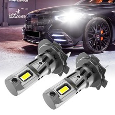 H7 LED Headlight Bulb Kit High Beam 6500K 50000LM White Bulbs Bright Lamp CANBUS