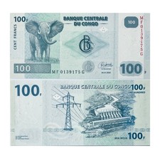 2022 CONGO DRC (ZAIRE) 100