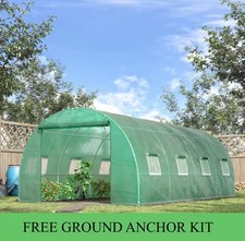 POLYTUNNEL 6x3M GREENHOUSE