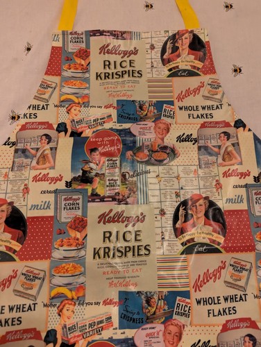 Pimpernel vtg kelloggs apron - kelloggs,