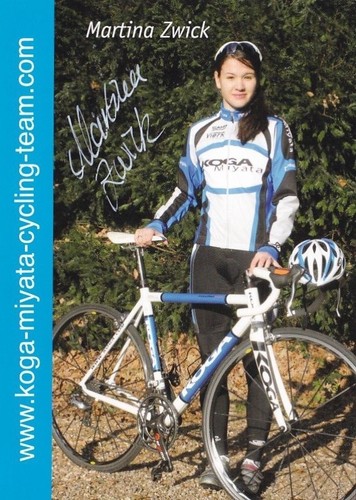 Cycling card martina - cycling,