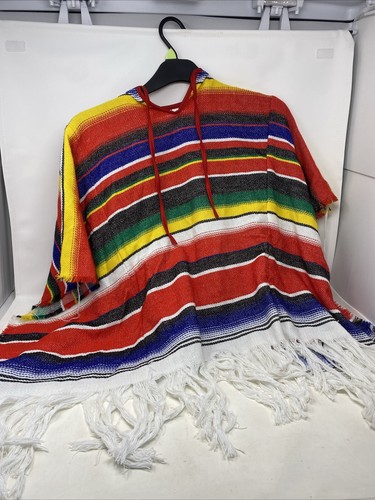 Mexican poncho fancy dress - mexican,