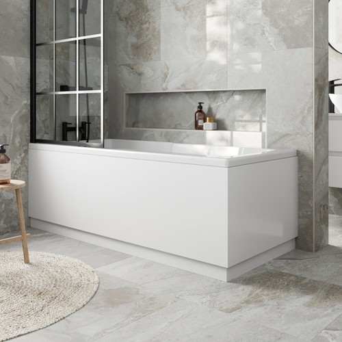 Modern bathroom 1700 front - modern,
