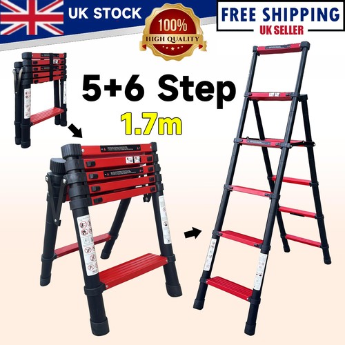 Telescopic ladder steps - ladder, 5+6