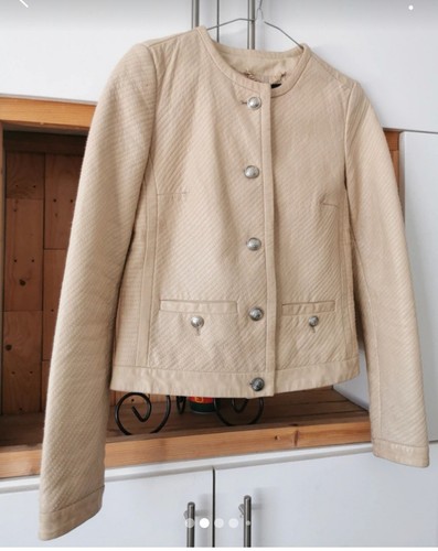 Massimo dutti cream quilted - massimo,