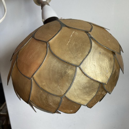 Vintage capiz shell artichoke - vintage,
