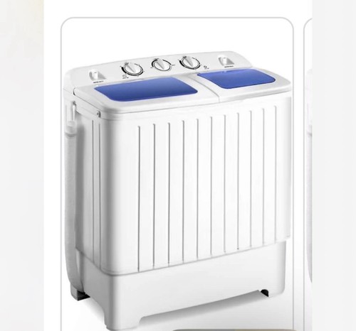 Portable twin tub top - portable, top-loading