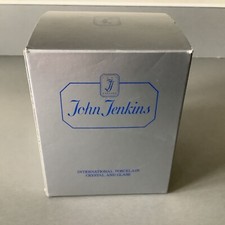 John Jenkins porcelain mug / cup ship’s wheel design. BRAND NEW & BOXED